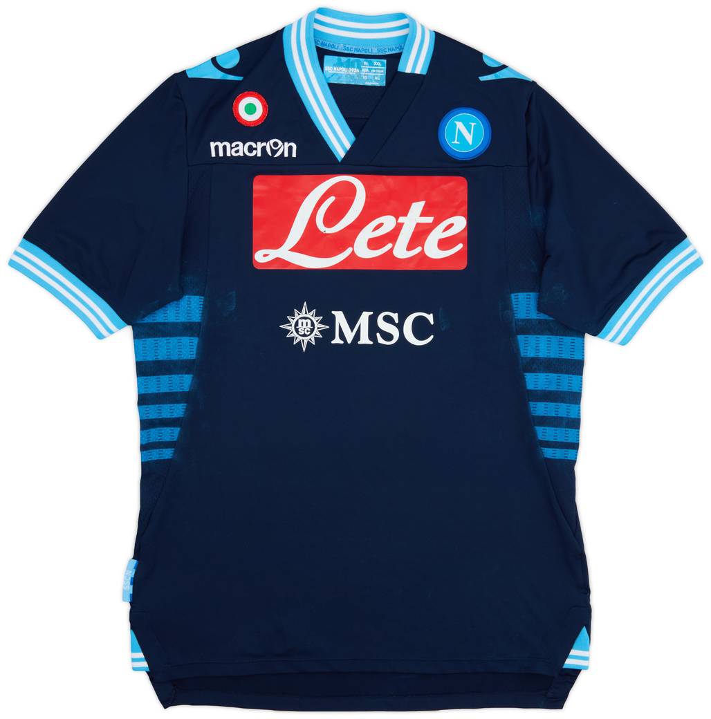 2012-13 Napoli Away Shirt - 6/10 - (XL)
