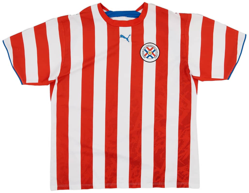 2006-07 Paraguay Home Shirt - 7/10 - (XL)