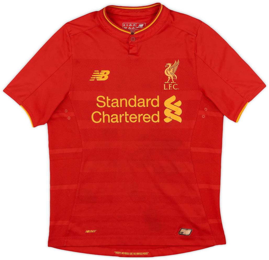 2016-17 Liverpool Home Shirt - 5/10 - (L.Boys)