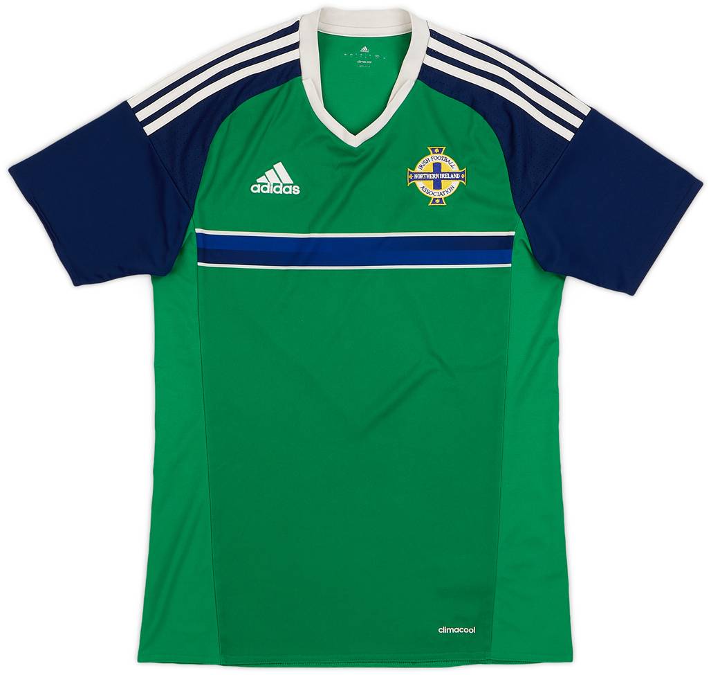 2016-17 Northern Ireland Home Shirt - 8/10 - (S)