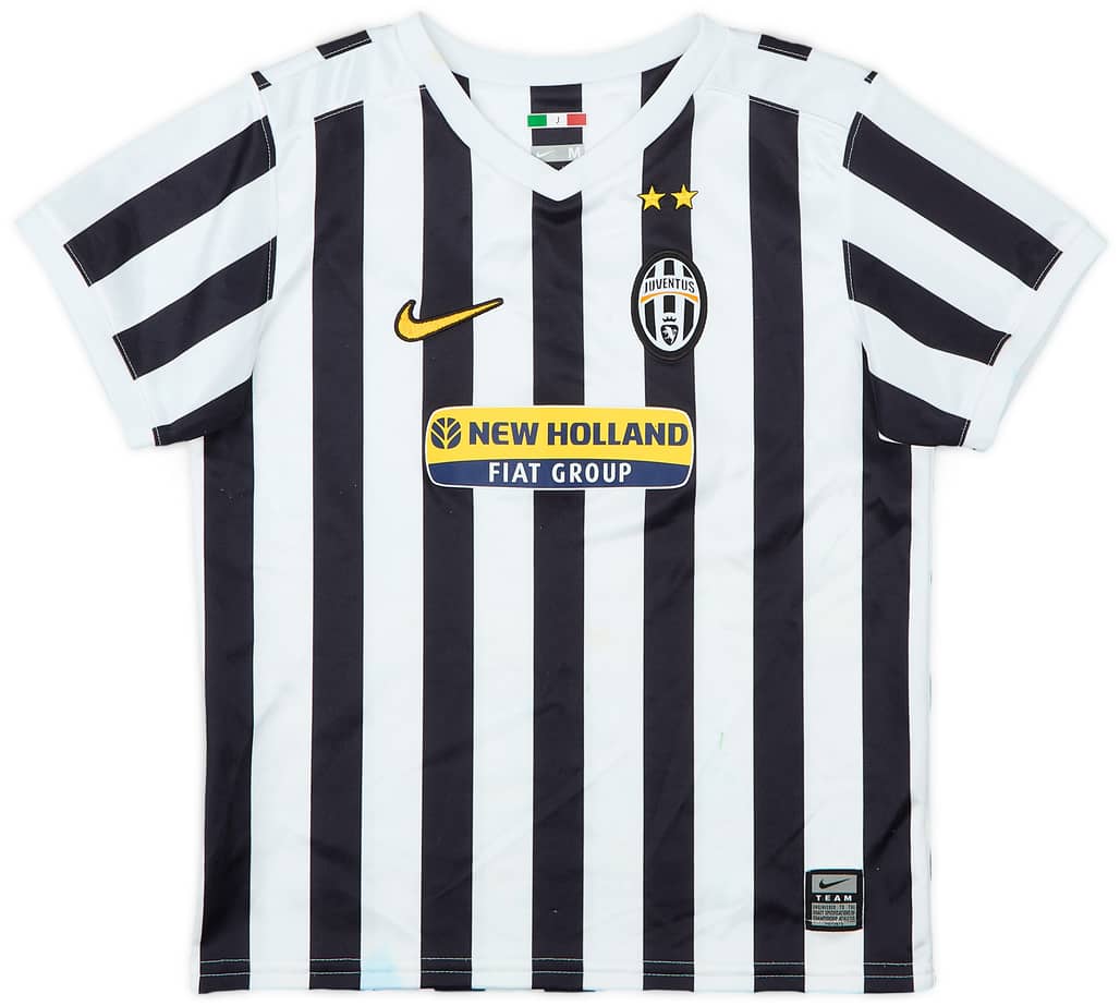 2009-10 Juventus Basic Home Shirt - 9/10 - (5-6 Years)