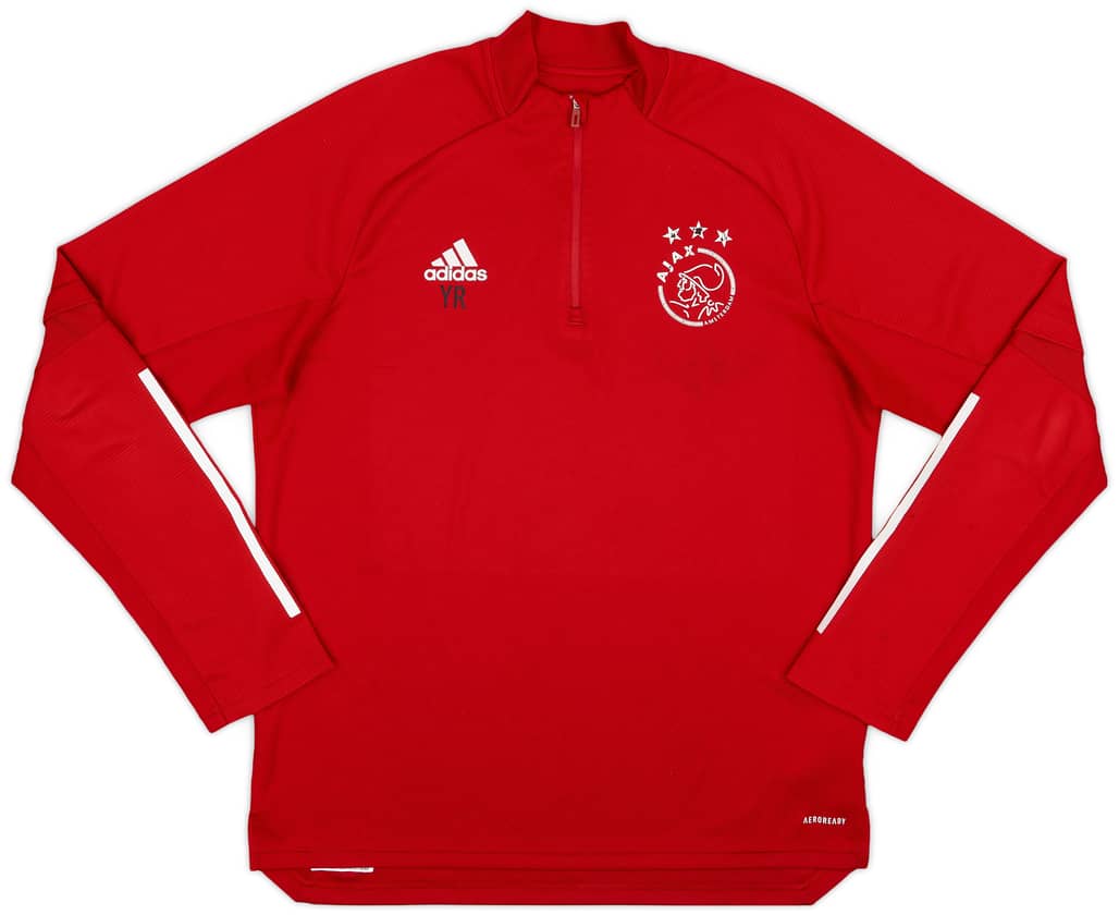 2019-20 Ajax adidas 1/4 Zip Training Top YR - 5/10 - (L)