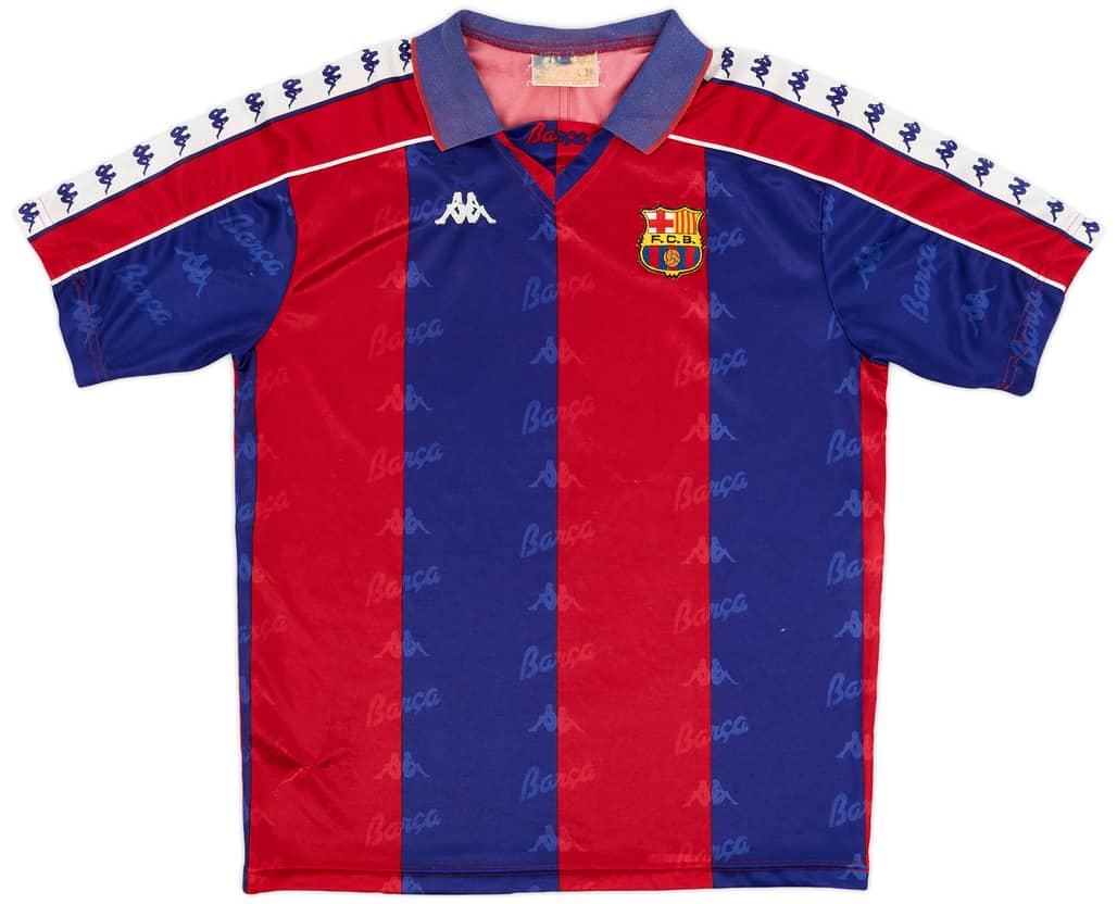 1992-95 Barcelona Home Shirt - 7/10 - (L)
