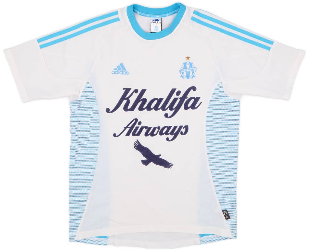 2002-03 Olympique Marseille Home Shirt - 6/10 - (S)