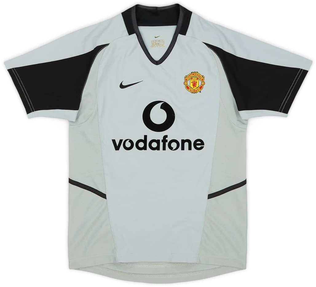 2002-04 Manchester United GK S/S Shirt - 9/10 - (S.Boys)
