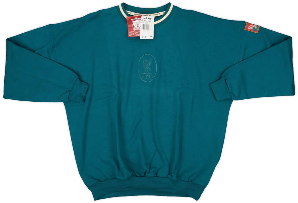 1992-93 Liverpool adidas Sweat Top (L)