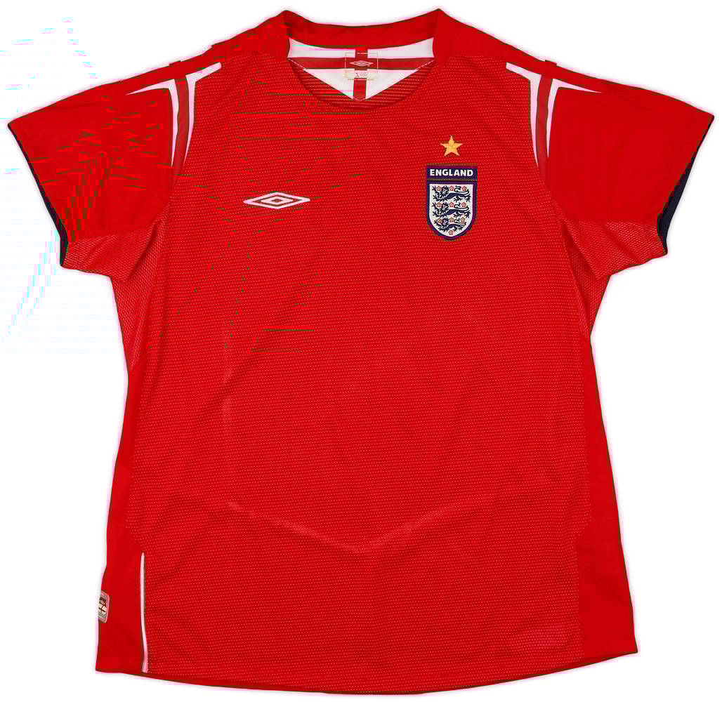 2004-06 England Away Shirt - 9/10 - (Women's M)