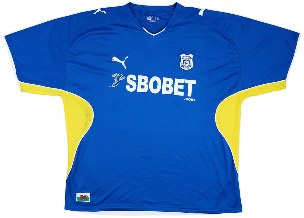 2009-10 Cardiff Home Shirt - 9/10 - (3XL)