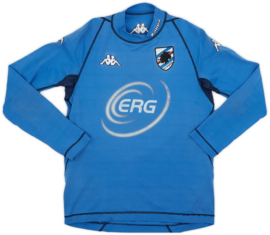2004-05 Sampdoria Kappa Training L/S Shirt - 5/10 - (S)