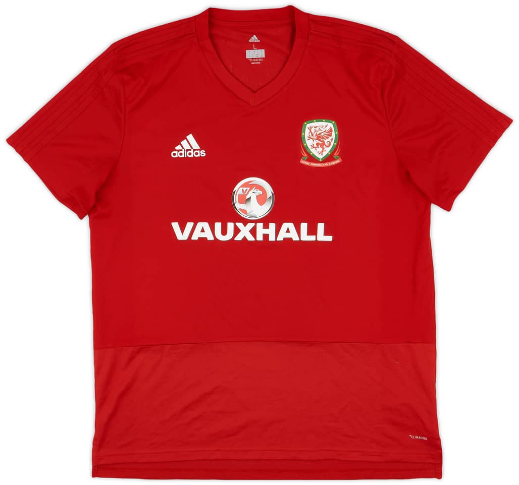 2017-18 Wales adidas Training Shirt - 10/10 - (L)