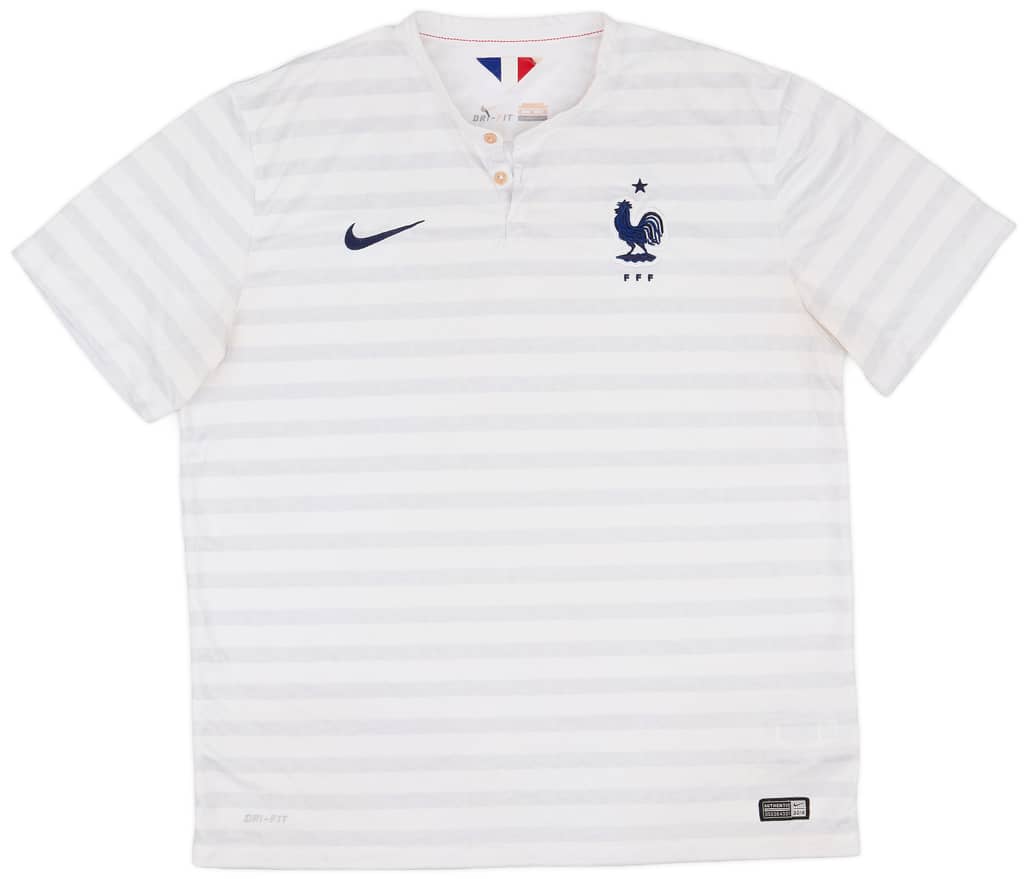 2014-15 France Away Shirt - 6/10 - (XL)