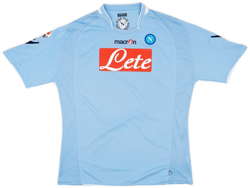 2008-09 Napoli Home Shirt - 8/10 - (3XL)