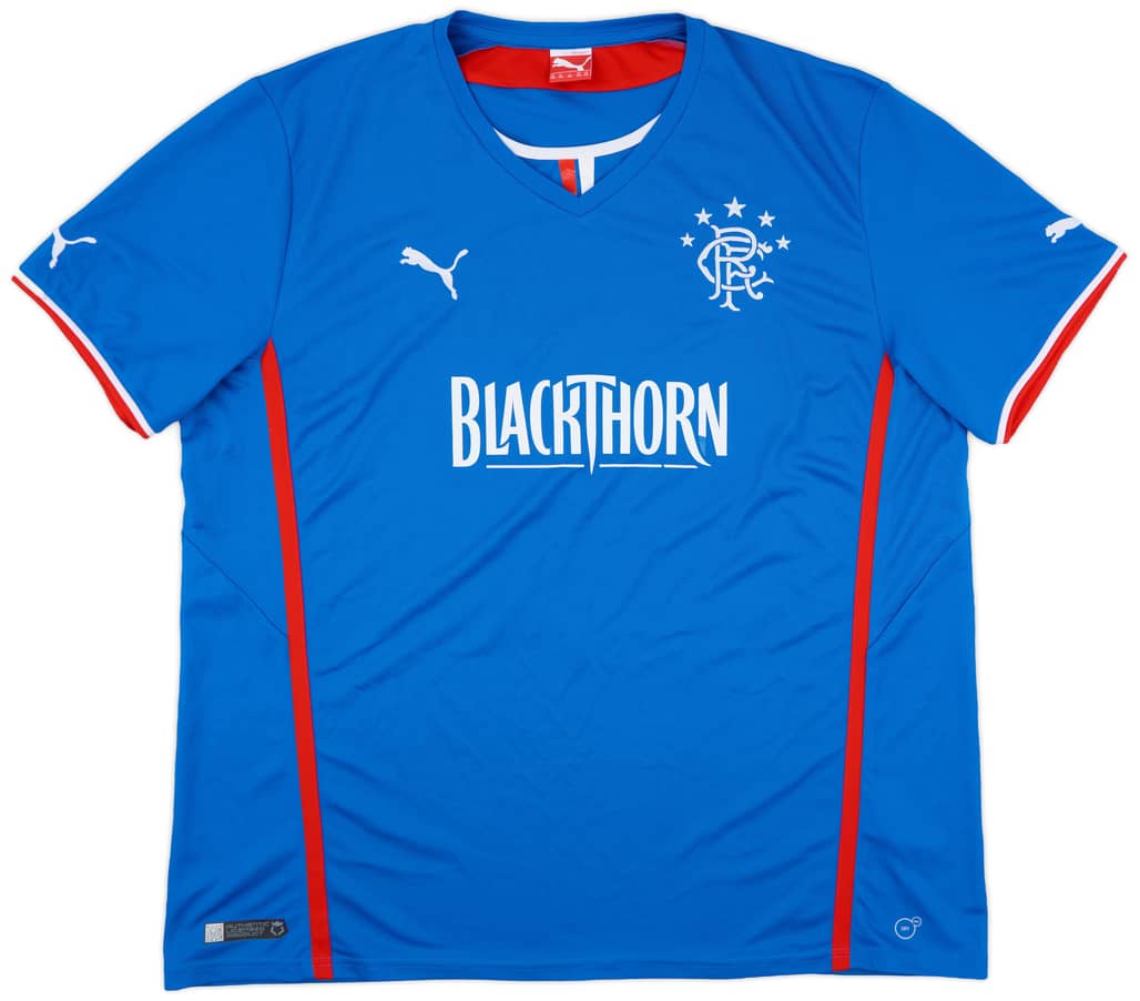 2013-14 Rangers Home Shirt - 7/10 - (3XL)