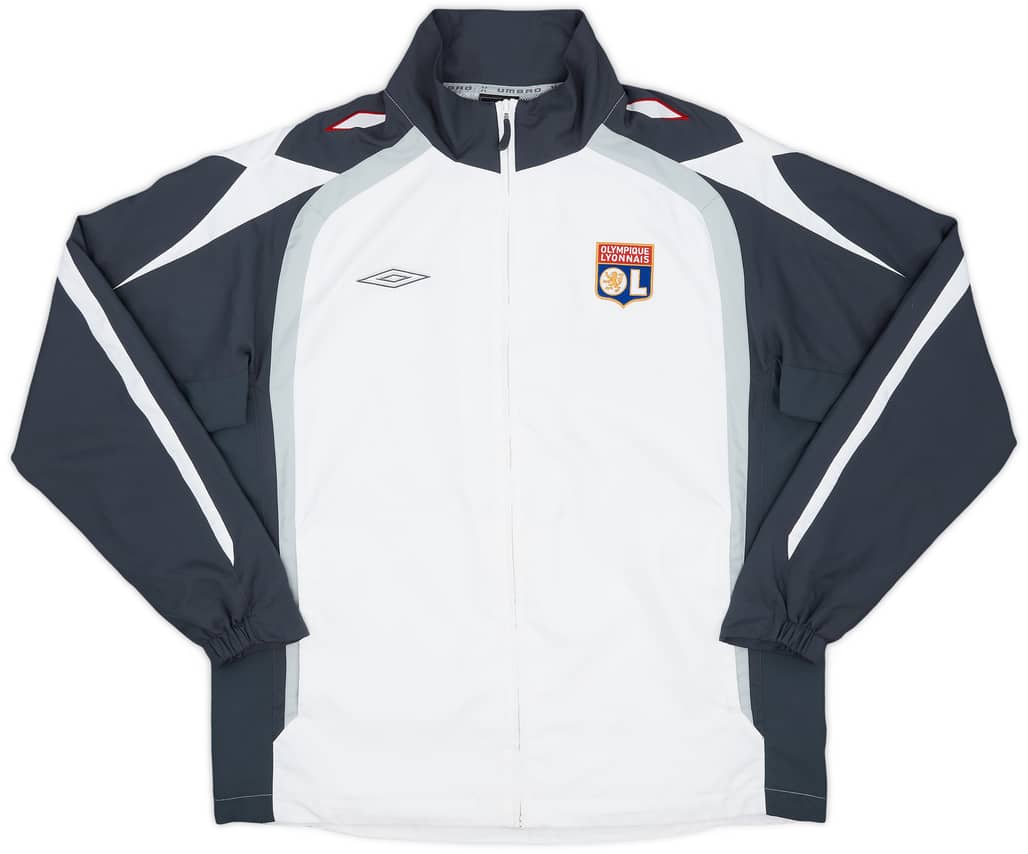 2007-08 Lyon Umbro Track Jacket - 8/10 - (XL)