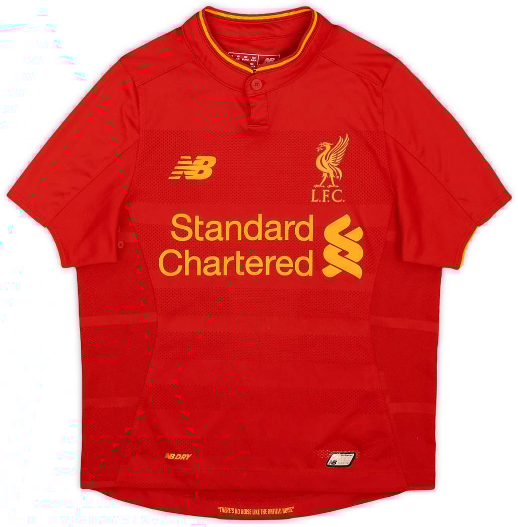 2016-17 Liverpool Home Shirt - 7/10 - (S.Boys)