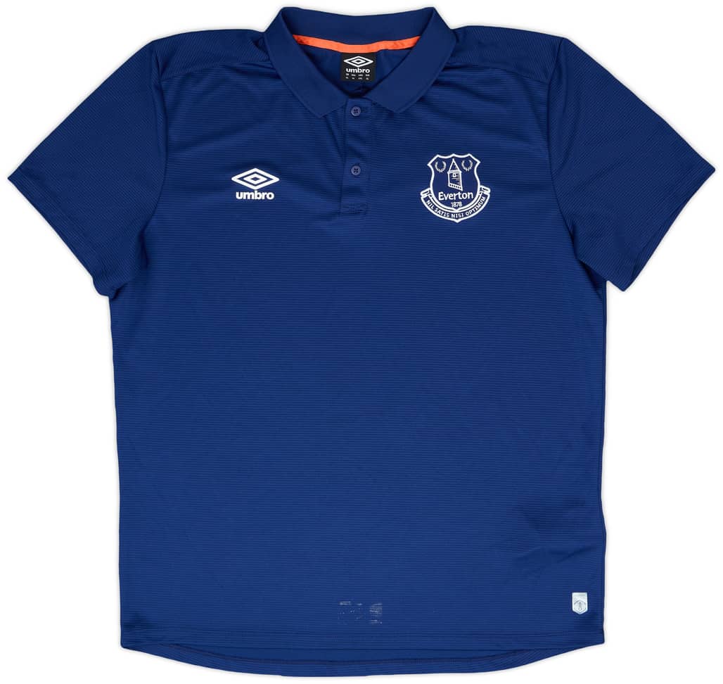 2016-17 Everton Umbro Polo Shirt - 7/10 - (XL)