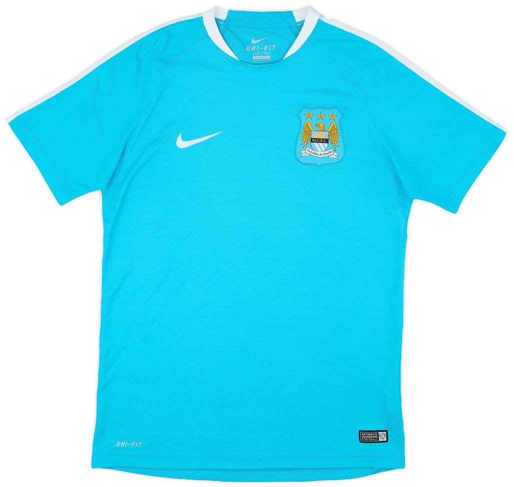 2015-16 Manchester City Nike Training Shirt - 9/10 - (M)