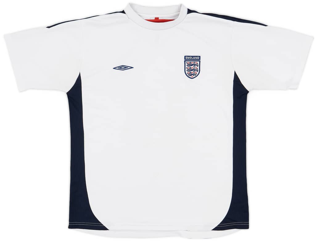 2004-06 England Umbro Training Shirt - 5/10 - (M)