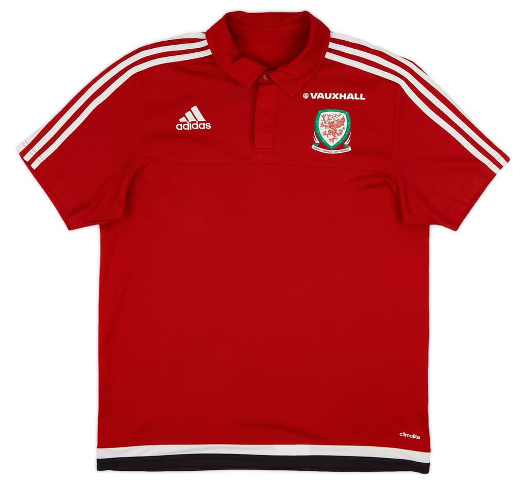 2016-17 Wales adidas Polo Shirt - 8/10 - (L)