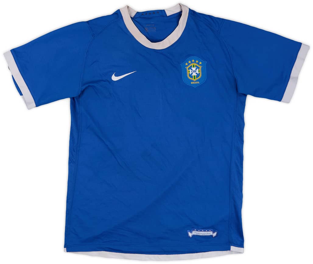 2006-07 Brazil Away Shirt - 5/10 - (XL.Boys)
