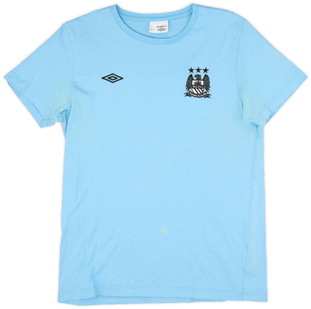 2009-10 Manchester City Umbro Training Shirt - 8/10 - (L)