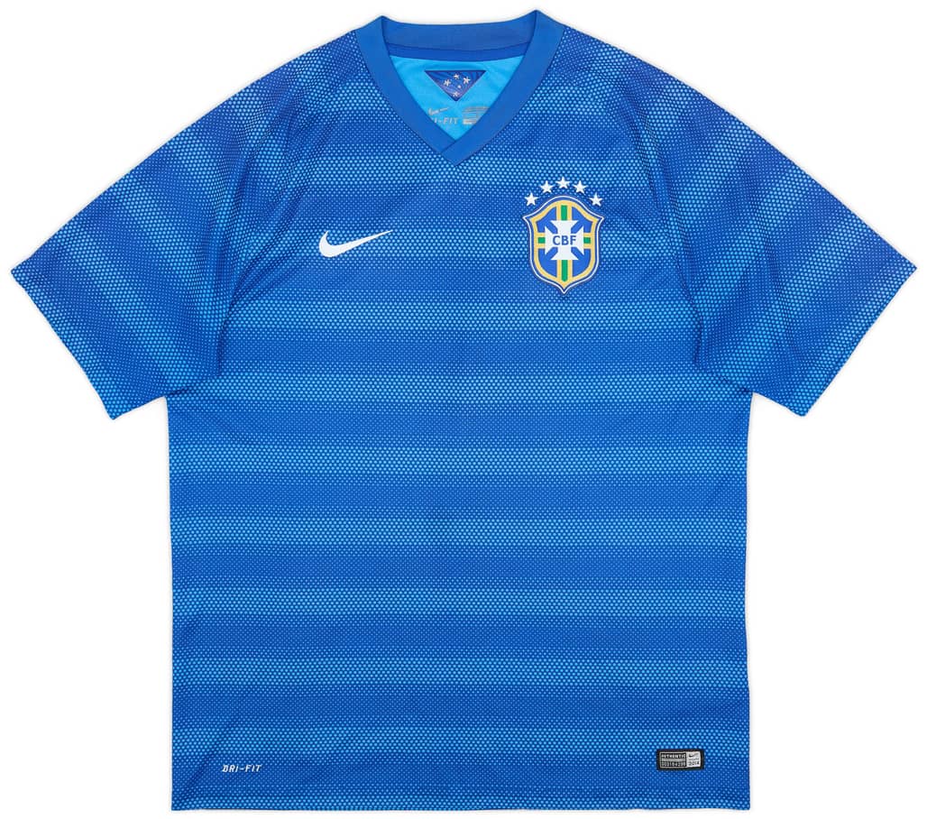 2014-15 Brazil Away Shirt - 9/10 - (L)