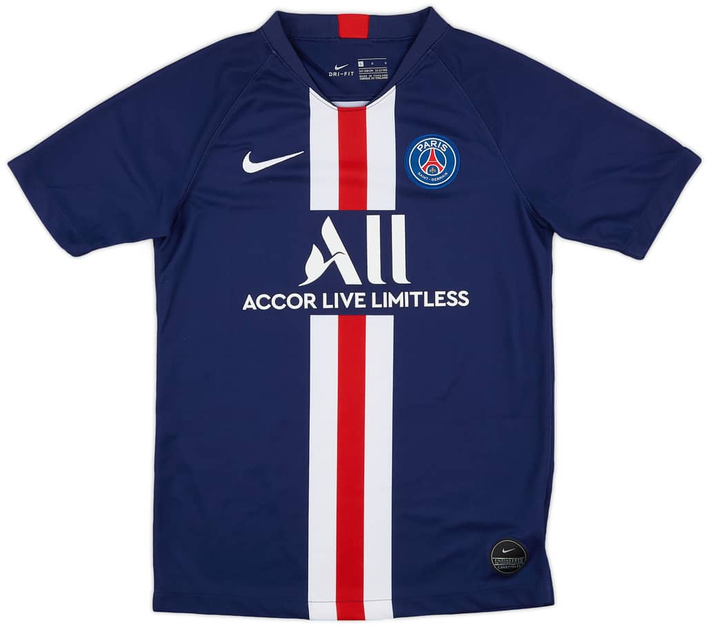 2019-20 Paris Saint-Germain Home Shirt - 10/10 - (L.Boys)