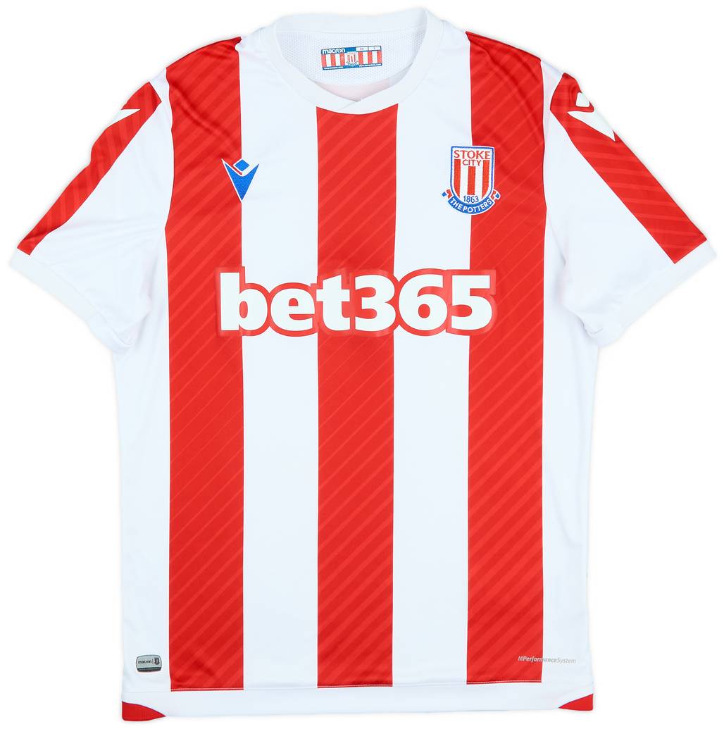 2021-22 Stoke City Home Shirt - 9/10 - (S)