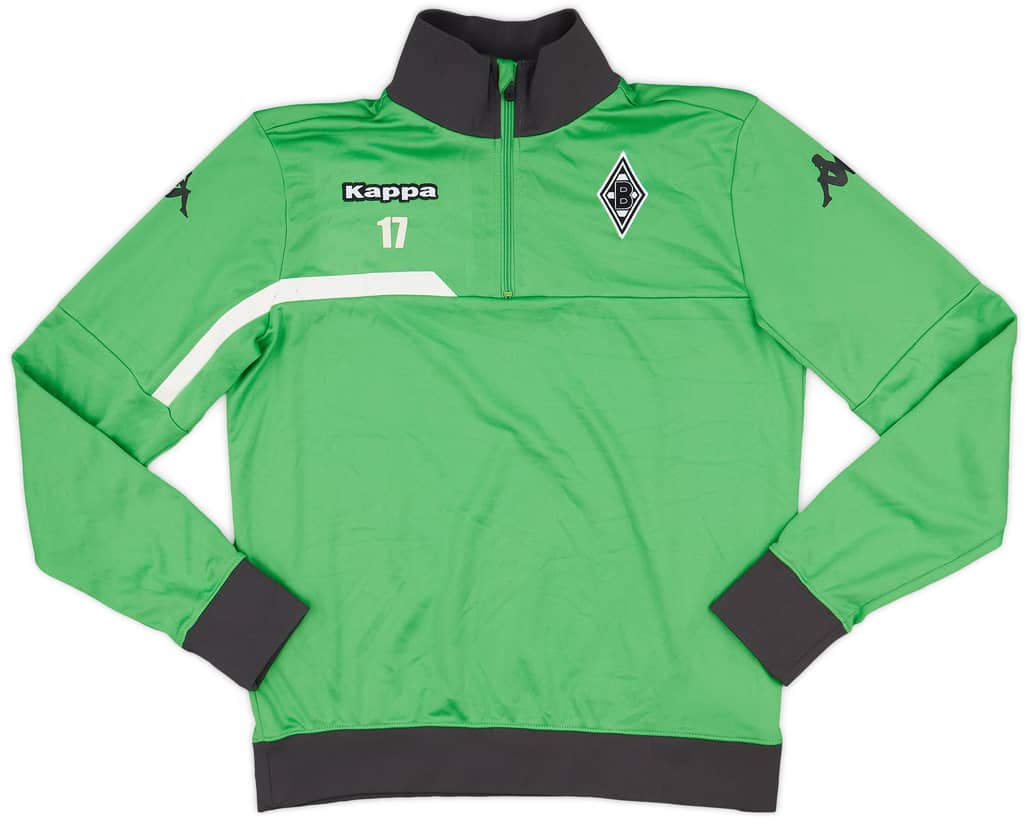 2014-15 Borussia Monchengladbach Player Issue Kappa 1/4 Zip Drill Top #17 - 7/10 - (L)
