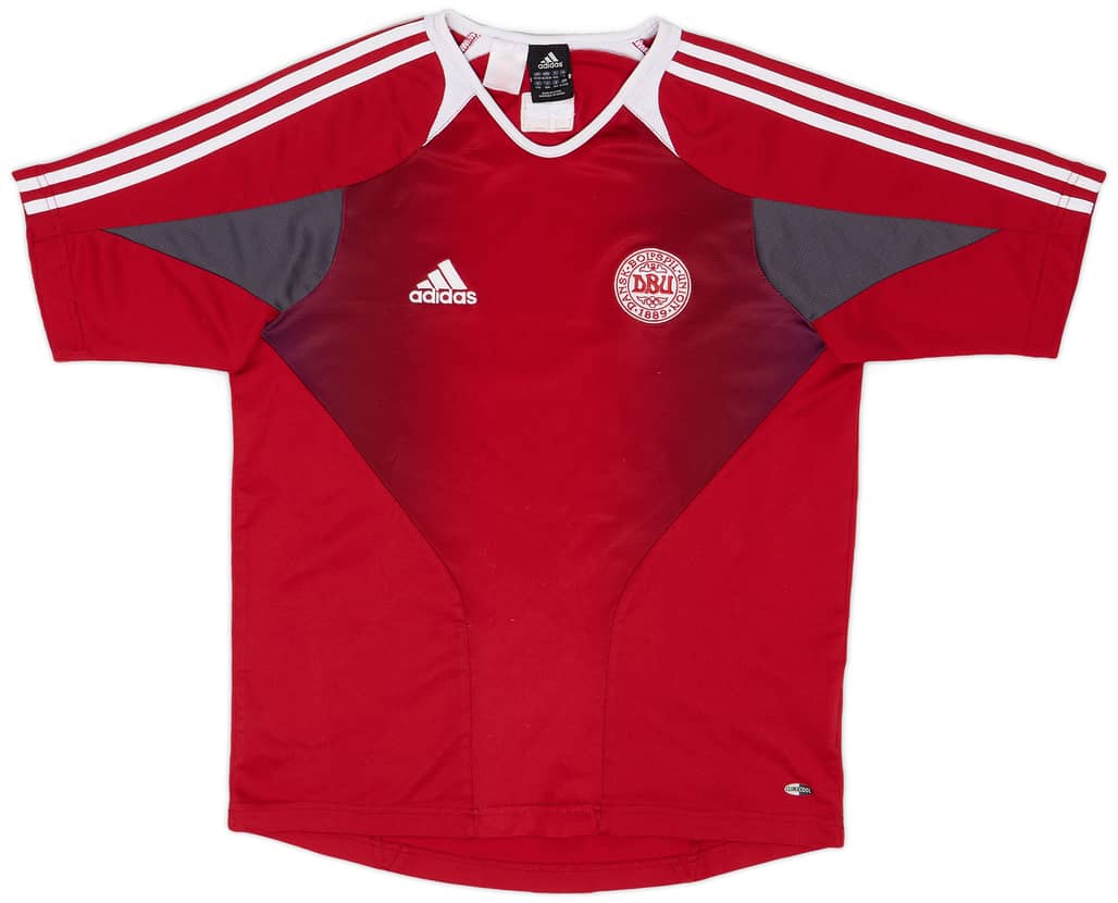 2004-05 Denmark adidas Training Shirt - 6/10 - (XL.Boys)