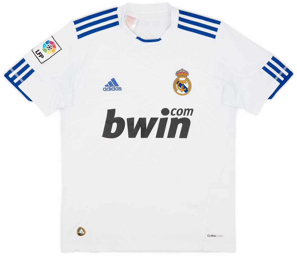 2010-11 Real Madrid Home Shirt - 8/10 - (L.Boys)