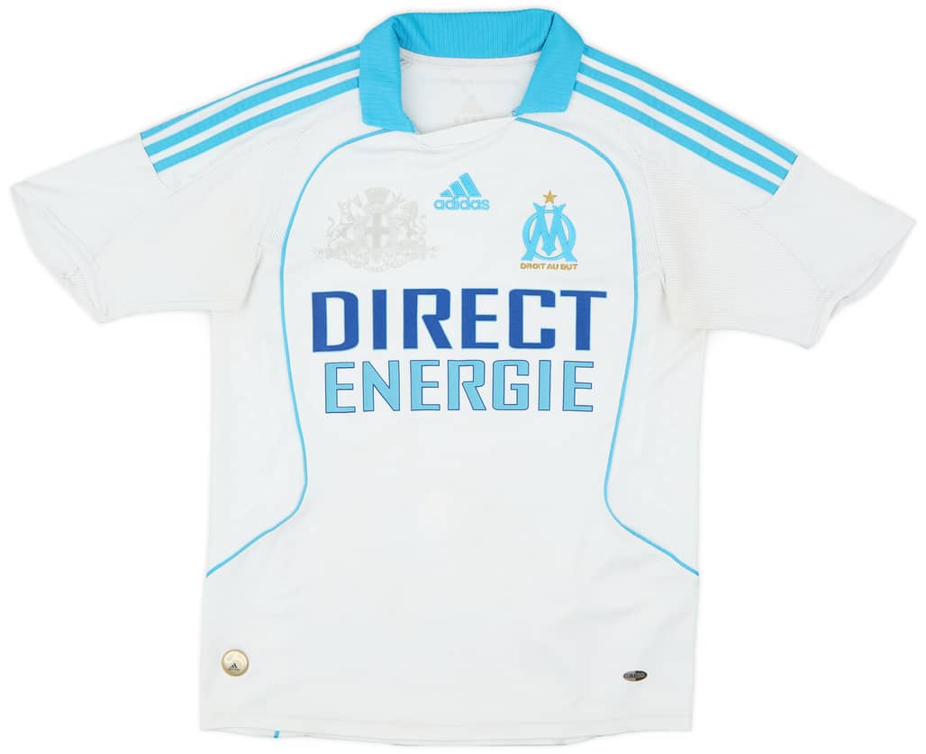2008-09 Olympique Marseille Home Shirt - 6/10 - (L.Boys)