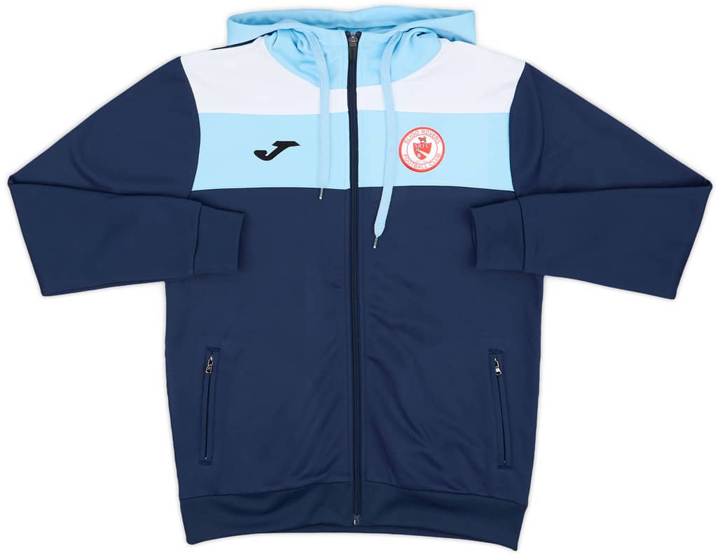 2018-19 Sligo Rovers Joma Hooded Track Jacket - 9/10 - (XL.Boys)