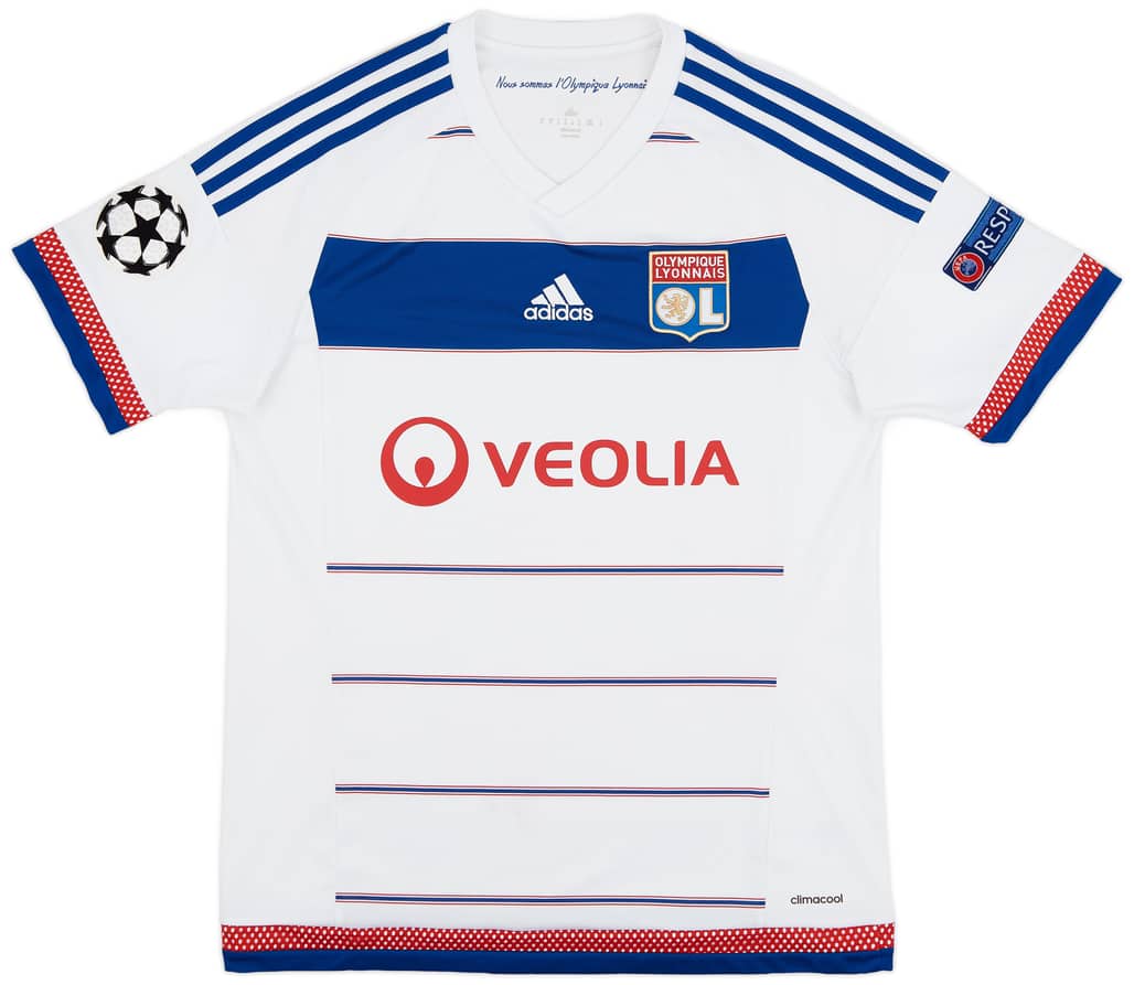 2015-16 Lyon CL Home Shirt - 8/10 - (M)