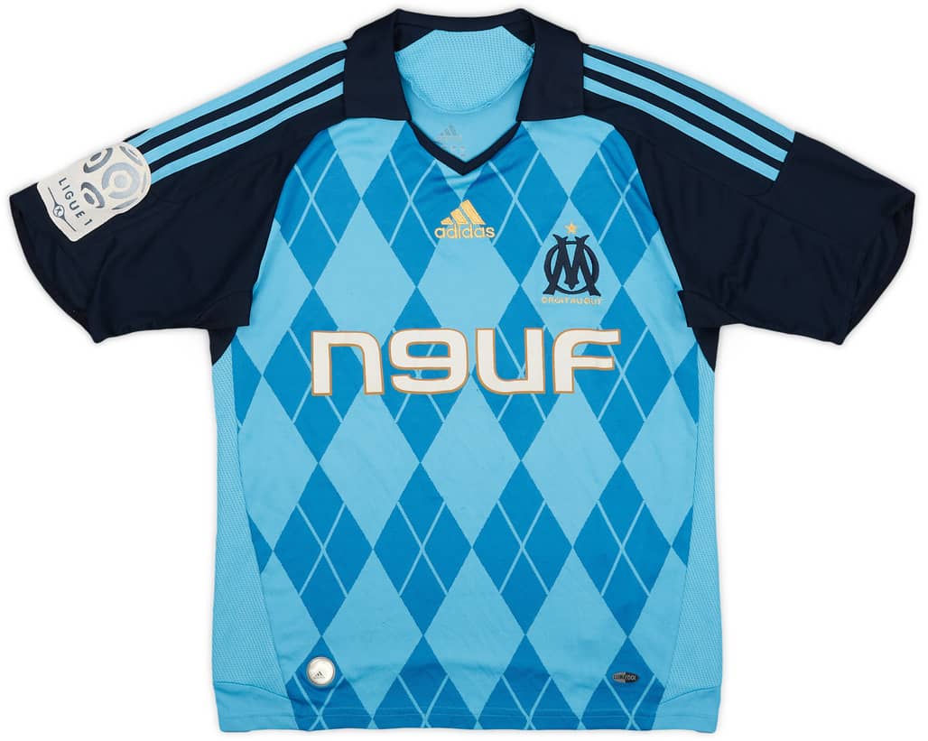2008-09 Olympique Marseille Away Shirt - 7/10 - (L.Boys)
