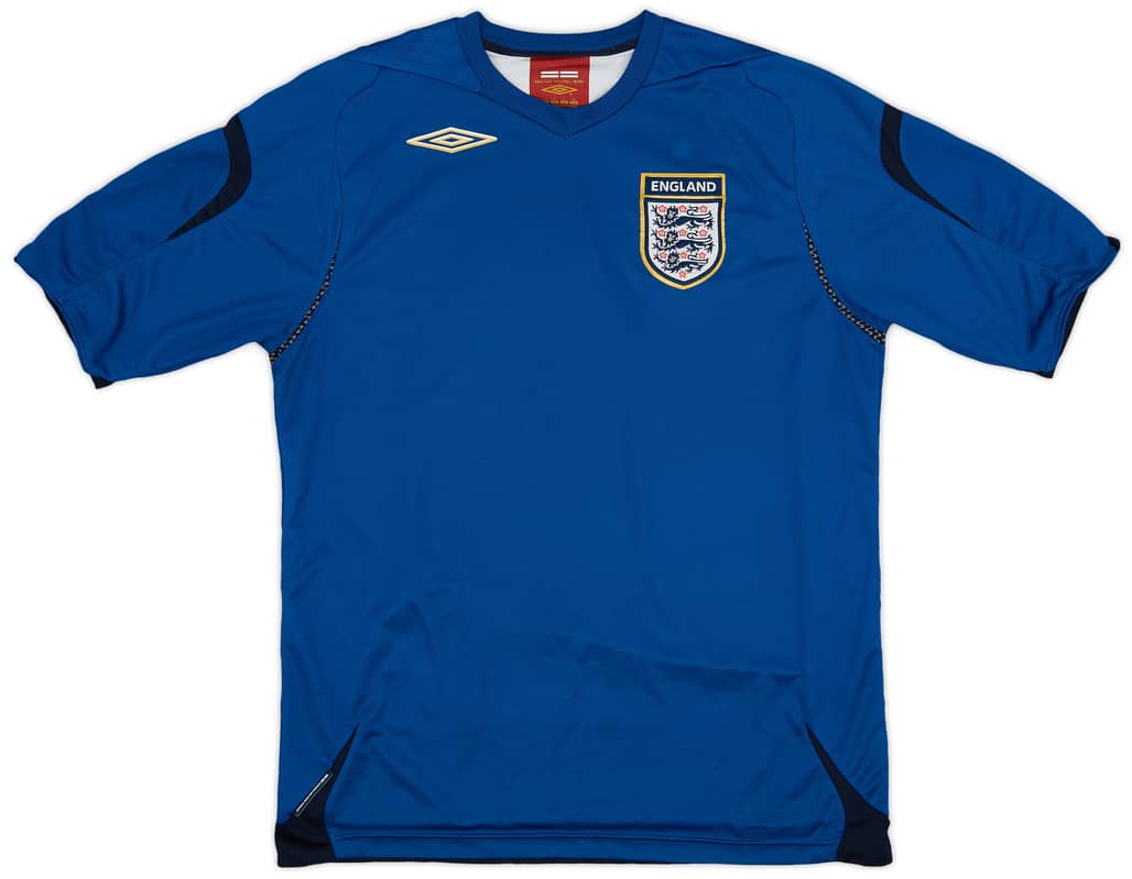 2006-08 England S/S GK Shirt - 5/10 - (L)