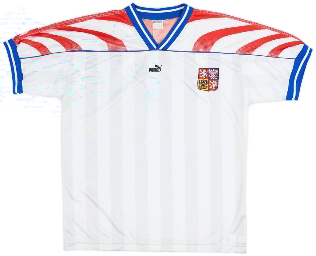1995-96 Czech Republic Away Shirt - 7/10 - (XL)