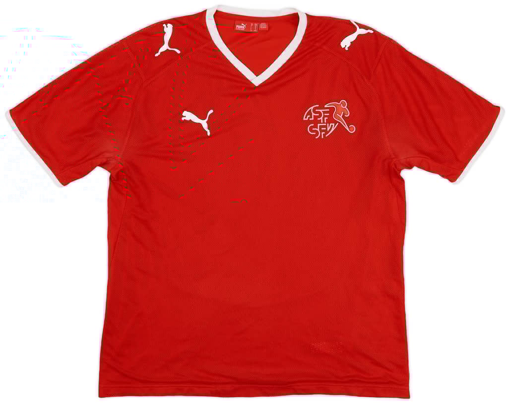 2008-10 Switzerland Home Shirt - 8/10 - (XXL.Boys)