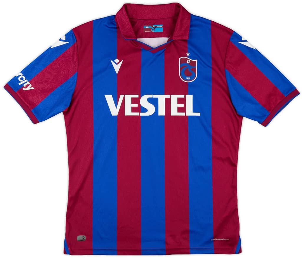 2020-21 Trabzonspor Home Shirt - 8/10 - (XXL)