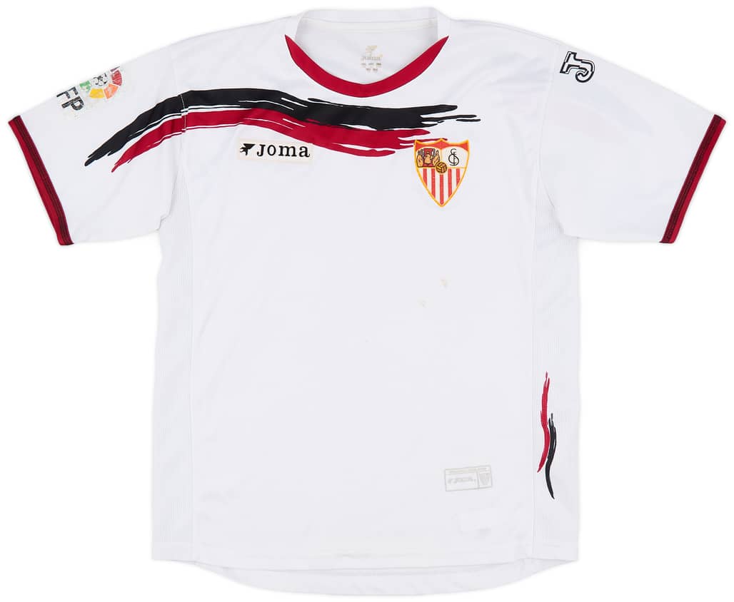 2006-07 Sevilla Home Shirt - 6/10 - (L.Boys)