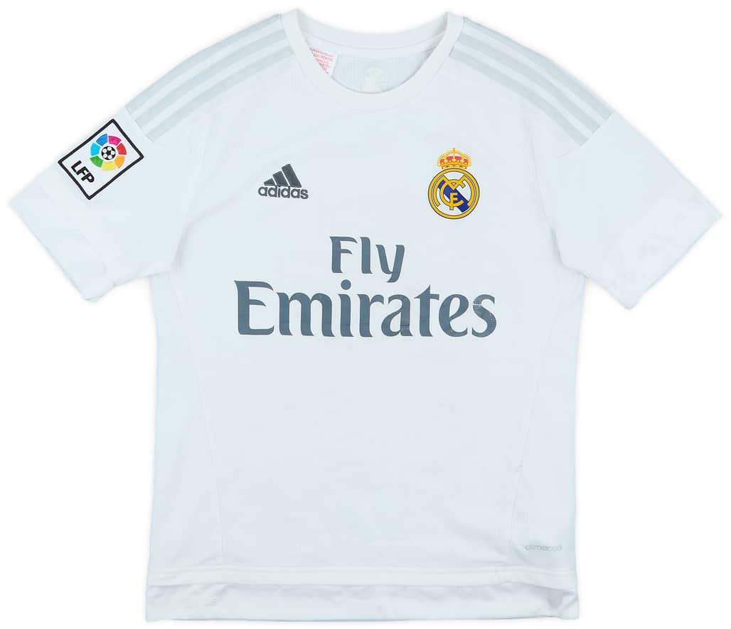 2015-16 Real Madrid Home Shirt - 7/10 - (L.Boys)