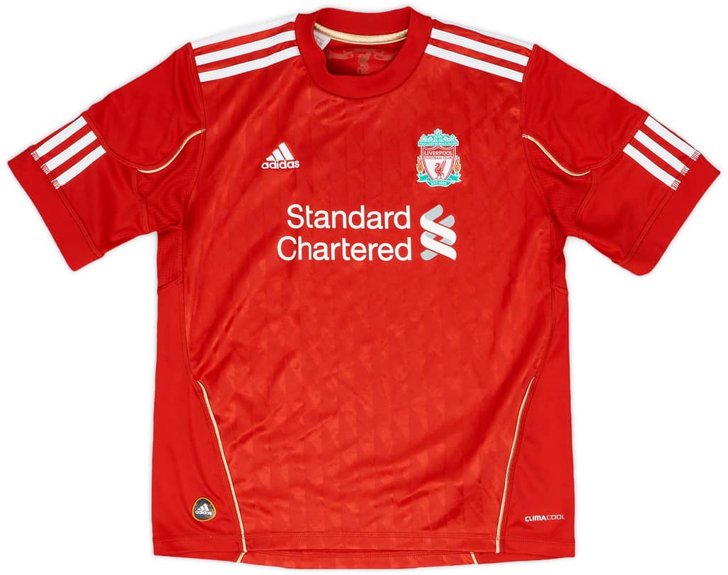 2010-12 Liverpool Home Shirt - 6/10 - (M.Boys)