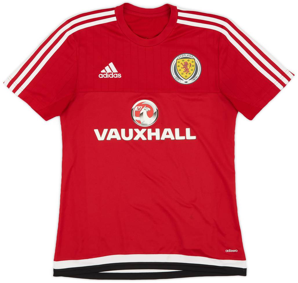 2015-16 Scotland adizero Training Shirt - 9/10 - (XS)