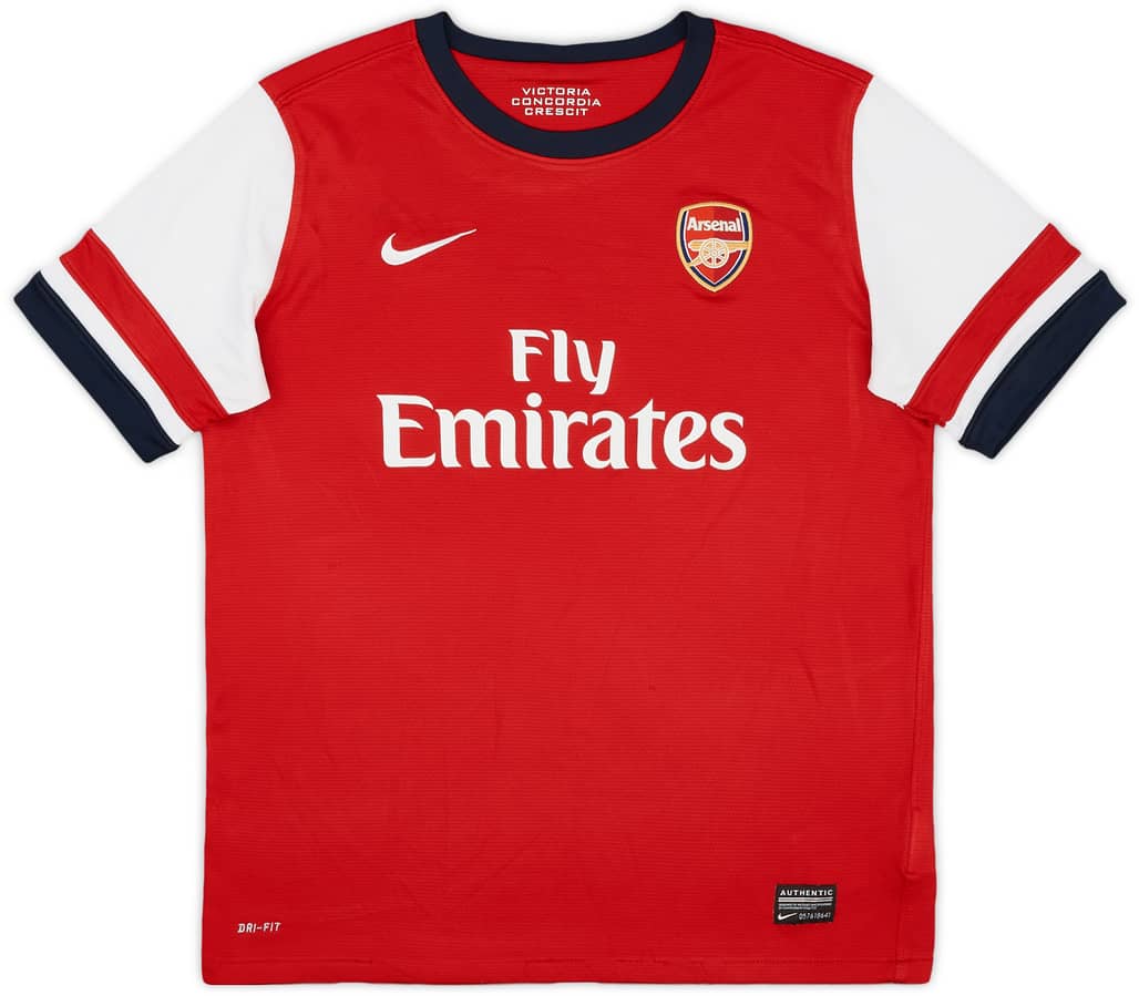 2012-14 Arsenal Home Shirt - 7/10 - (XL.Boys)
