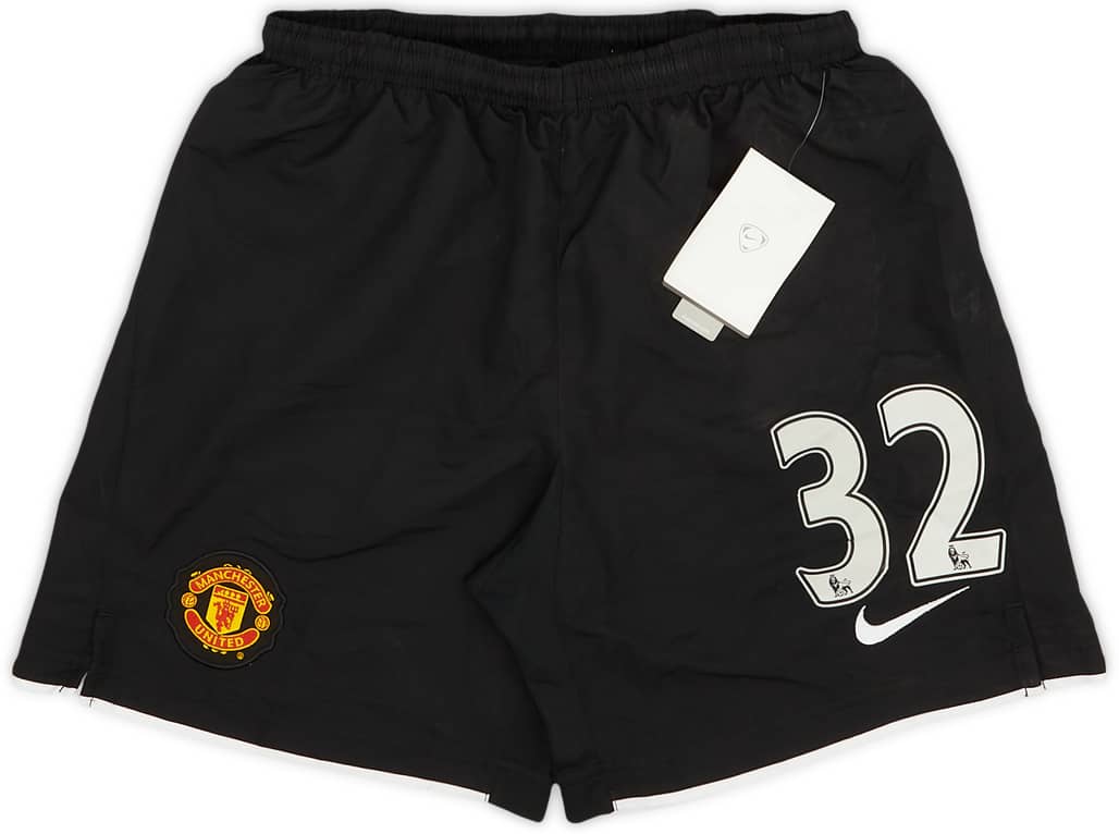 2007-08 Manchester United Away Shorts #32 (Tevez) (M.Boys)