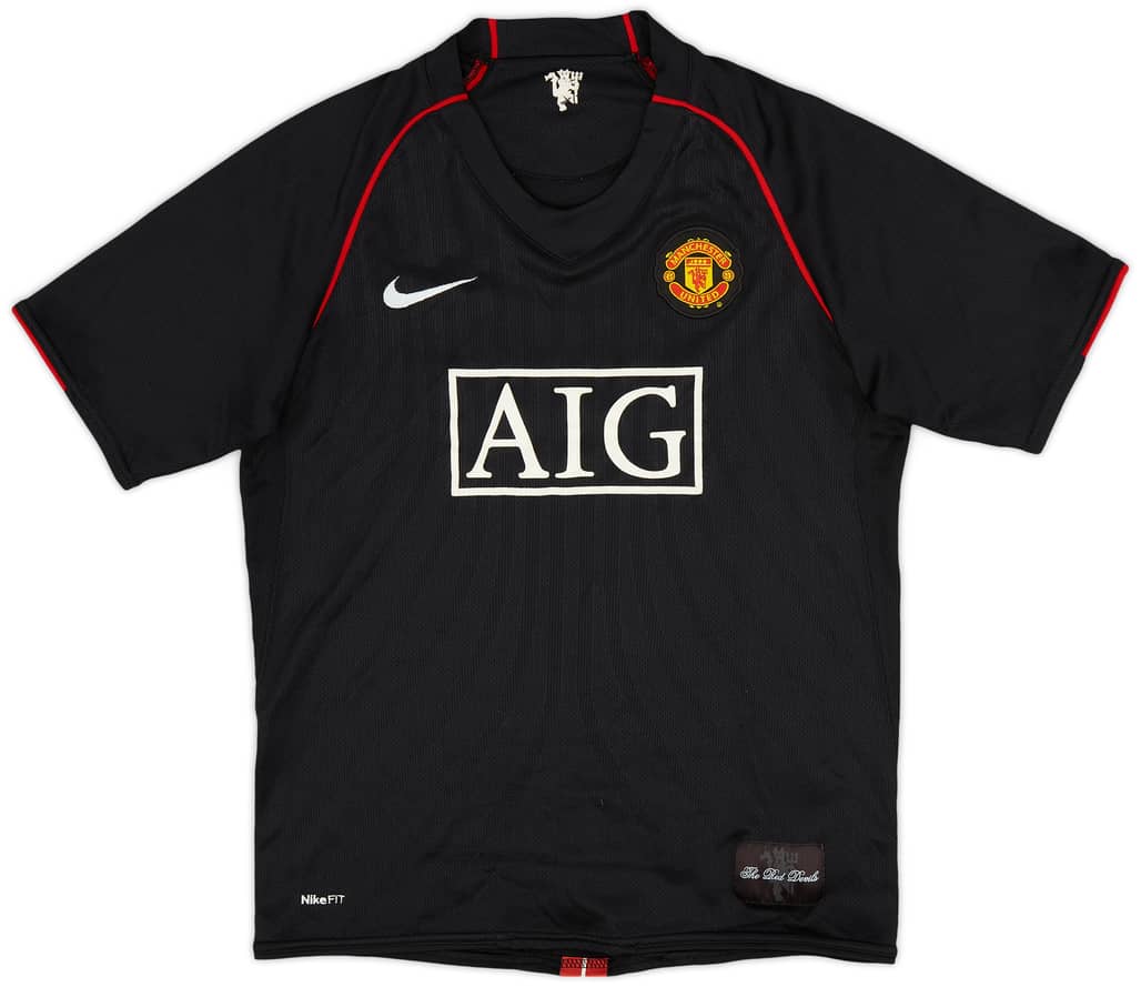 2007-08 Manchester United Away Shirt - 6/10 - (XL.Boys)