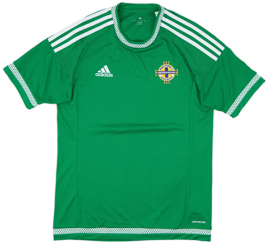 2015 Northern Ireland Home Shirt - 9/10 - (S)