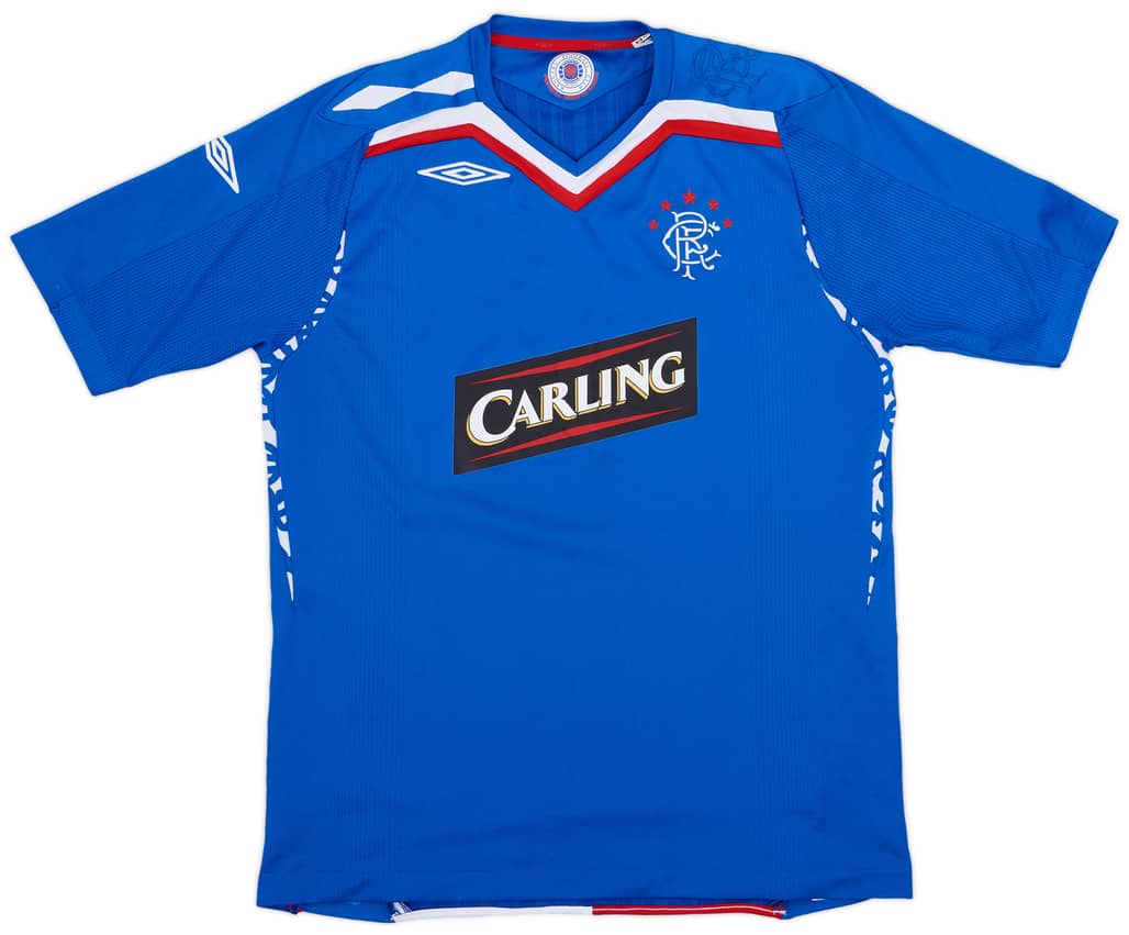 2007-08 Rangers Home Shirt - 7/10 - (L)