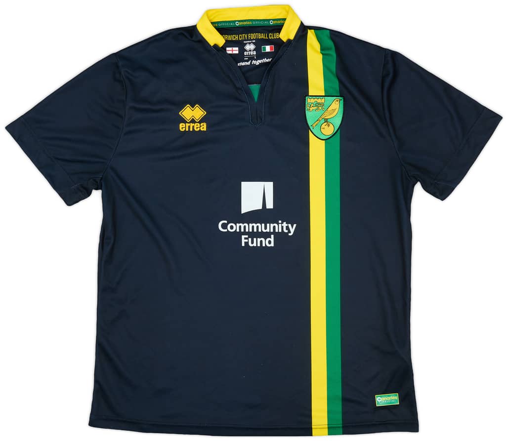 2016-17 Norwich Away Shirt - 8/10 - (L)