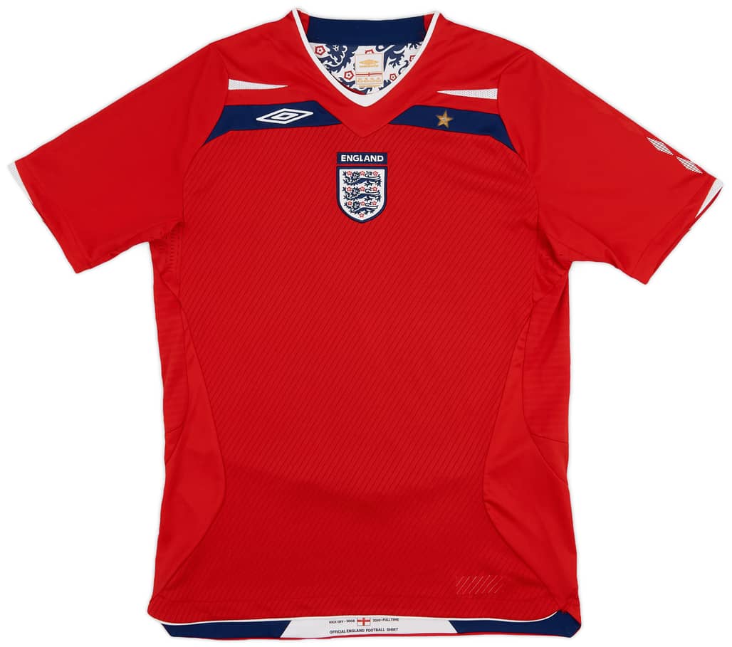 2008-10 England Away Shirt - 9/10 - (XL.Boys)